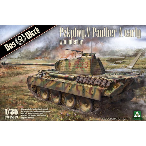 Das Werk 1/35 German Pzkpfwg.V Panther A Early w/o Interior DW35009