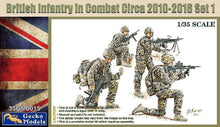 Load image into Gallery viewer, Gecko Models 1/35 British Infantry in Combat 2010-2016 Set 1 35GM0015'