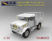 Load image into Gallery viewer, Gecko Models 1/35 British Bedford MWD 15-cwt 4x2 Open Cab 35GM0025