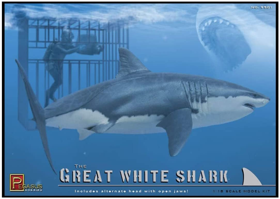 Pegasus Great White Shark 9501 – Burbank's House of Hobbies