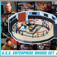 Load image into Gallery viewer, AMT 1/32 Star Trek U.S.S. Enterprise Bridge Plastic Model Kit 1270