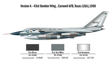 Load image into Gallery viewer, Italeri 1/72 US B-58 Hustler 1142'