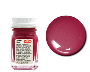 Testors 1104 Enamel Gloss Dark Red 1/4 oz