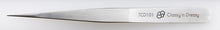 Load image into Gallery viewer, Mr. Hobby Tenir Precision Tweezer Straight Fine Tip TDC101