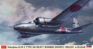 Hasegawa 1/72 Japanese Ki49-II Type 100 Heavy Bomber Helen w/ Radar 02294