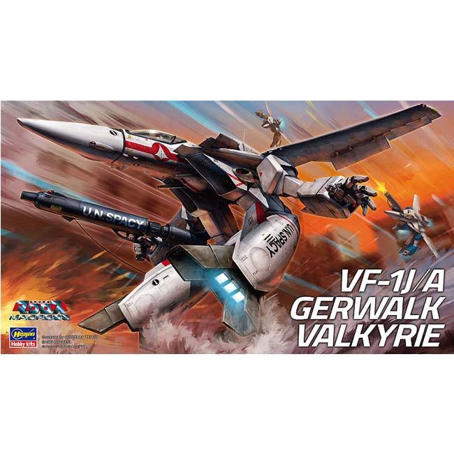 Hasegawa 1/72 Macross VF-1J/A Gerwalk Valkyrie 65725 – Burbank's