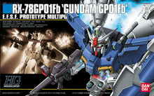 Load image into Gallery viewer, Bandai 1/144 HG #018 RX-78GP01fb Gundam 5060392'