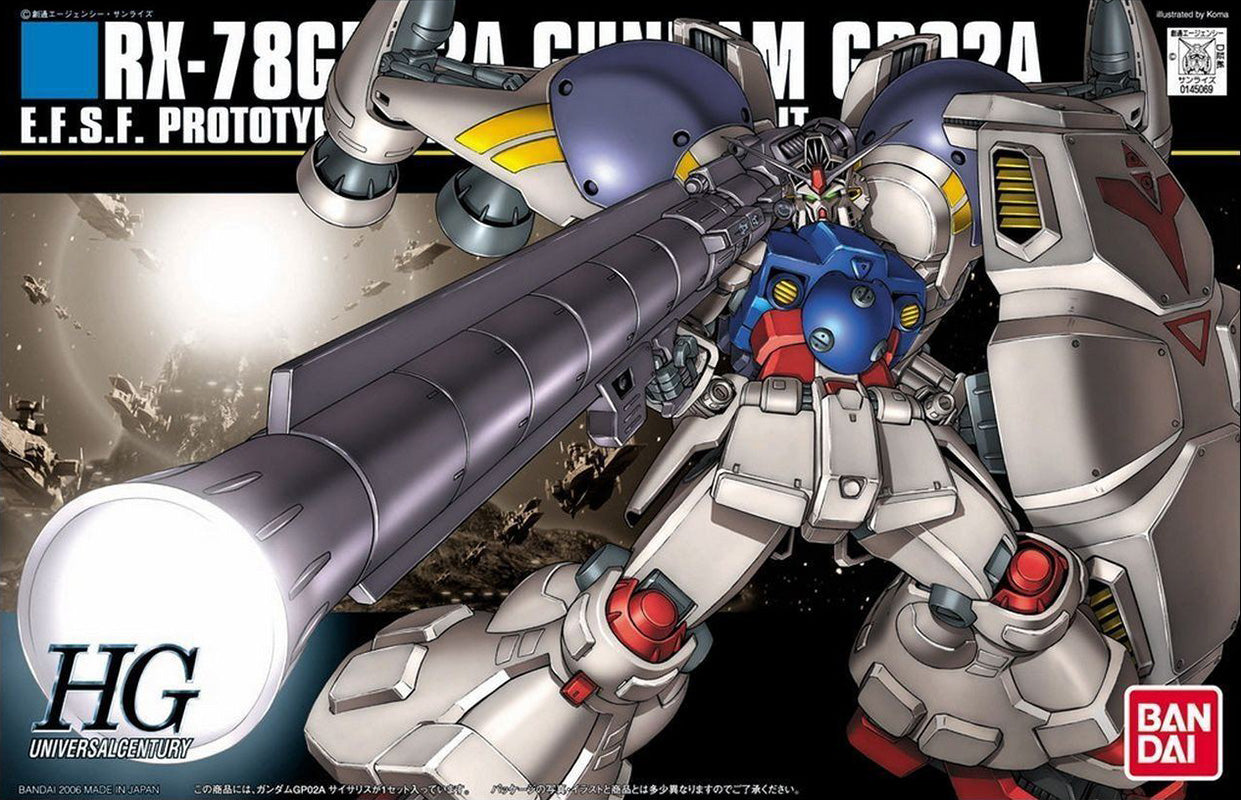 Bandai 1/144 HG #066 RX-78GP02A Gundam GP02A Physalis 5055719
