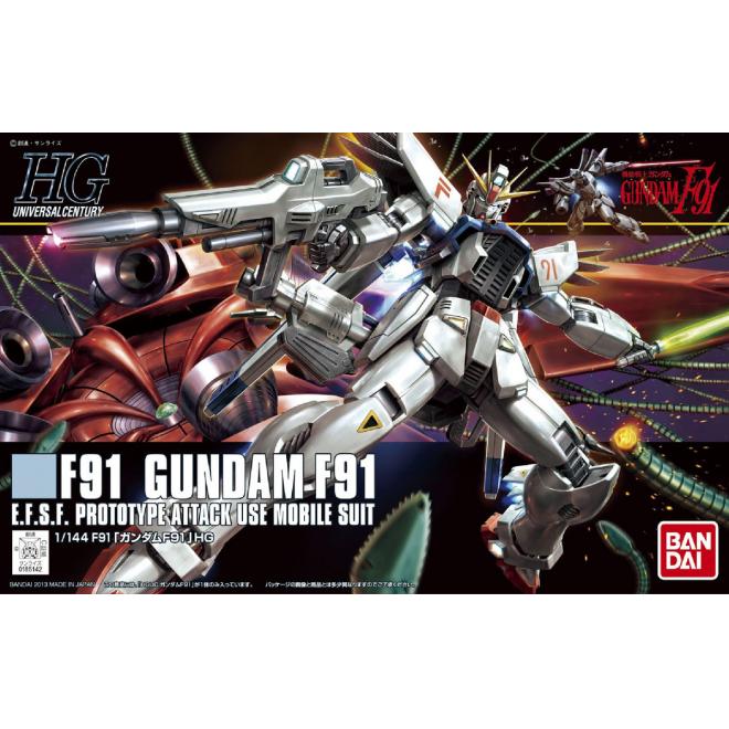 Bandai 1/144 HG #167 Universal Century F91 Gundam 5057955