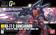 Load image into Gallery viewer, Bandai 1/144 HG #190 RX-77-2 Guncannon 5057402