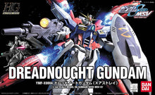 Load image into Gallery viewer, Bandai 1/144 HG #07 Dreadnought Gundam YMF-X000A 5056814