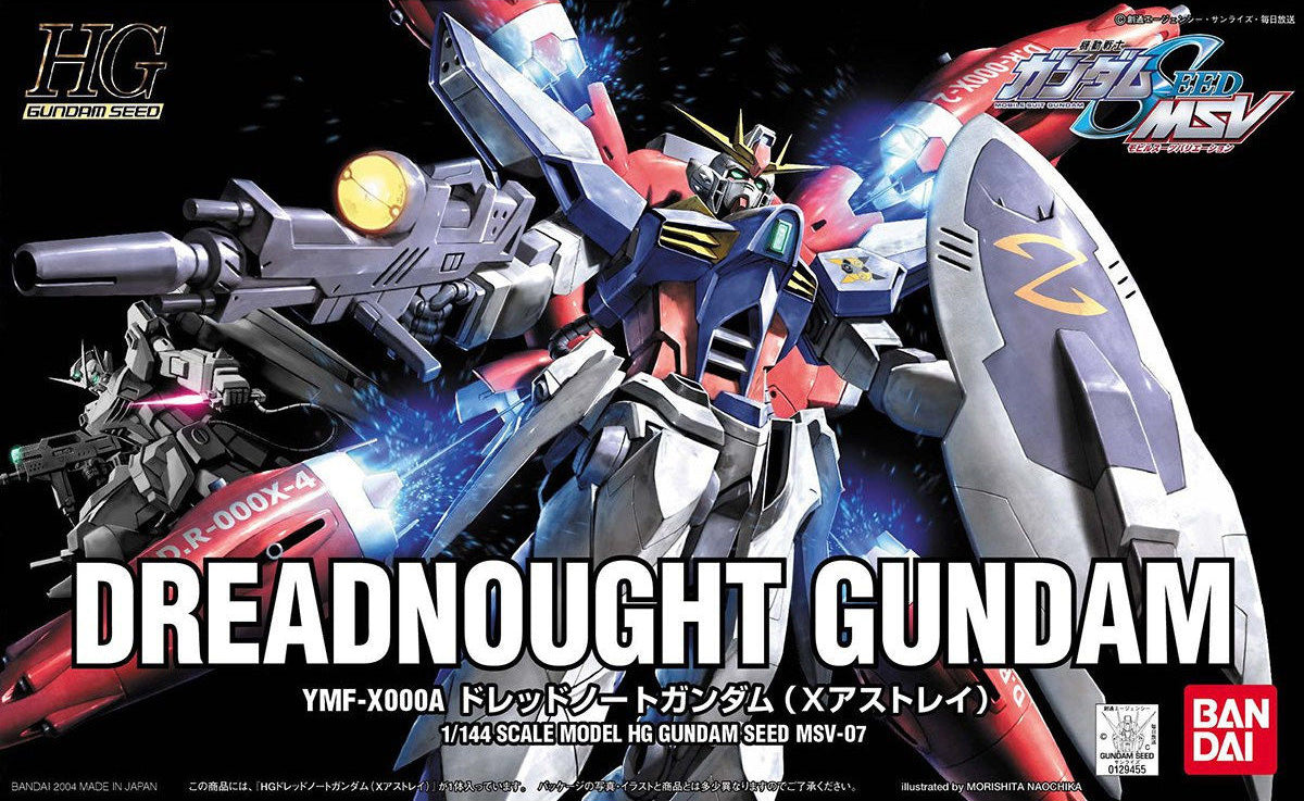 Bandai 1/144 HG #07 Dreadnought Gundam YMF-X000A 5056814