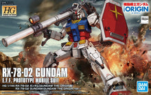 Load image into Gallery viewer, Bandai 1/144 HG #026 RX-78-2 Gundam The Origin 5058929