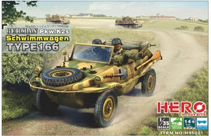 Hero Hobby Kits 1/35 German Schwimmwagen Type 166 H35001