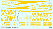 Load image into Gallery viewer, Kinetic 1/48 US F/A-18A/B/C/D Blue Angels K48073