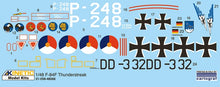 Load image into Gallery viewer, Kinetic 1/48 US F-84F Thunderstreak German/Dutch Markings K48068