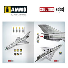 Load image into Gallery viewer, Ammo by Mig AMIG6521 Solution Book How To Paint Bare Metal Aircraft