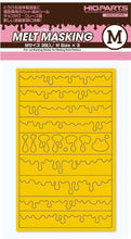 Load image into Gallery viewer, HIQ Parts Melt Pattern Masking Sticker Medium (3) MEL-MSK-M