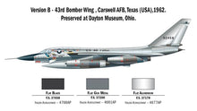 Load image into Gallery viewer, Italeri 1/72 US B-58 Hustler 1142'