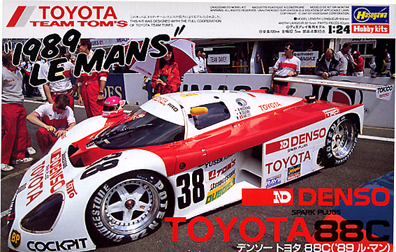 Hasegawa 1/24 Toyota 88C Denso Team Tom's 