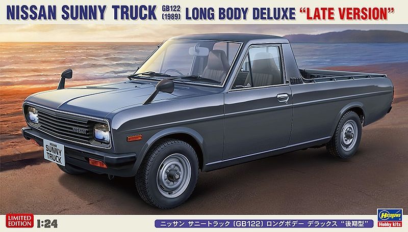 Hasegawa 1/24 Nissan Sunny Truck Long Body Deluxe Late Version