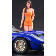 Load image into Gallery viewer, Hasegawa 1/24 Lamborghini Jota SVR w/ Italian Girl Figure 20472