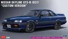 Load image into Gallery viewer, Hasegawa 1/24 Nissan Skyline GT-R (R31) Custom Version 20575