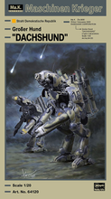 Load image into Gallery viewer, Hasegawa Maschinen Krieger 1/20 Grosser Hund Dachshund 64120