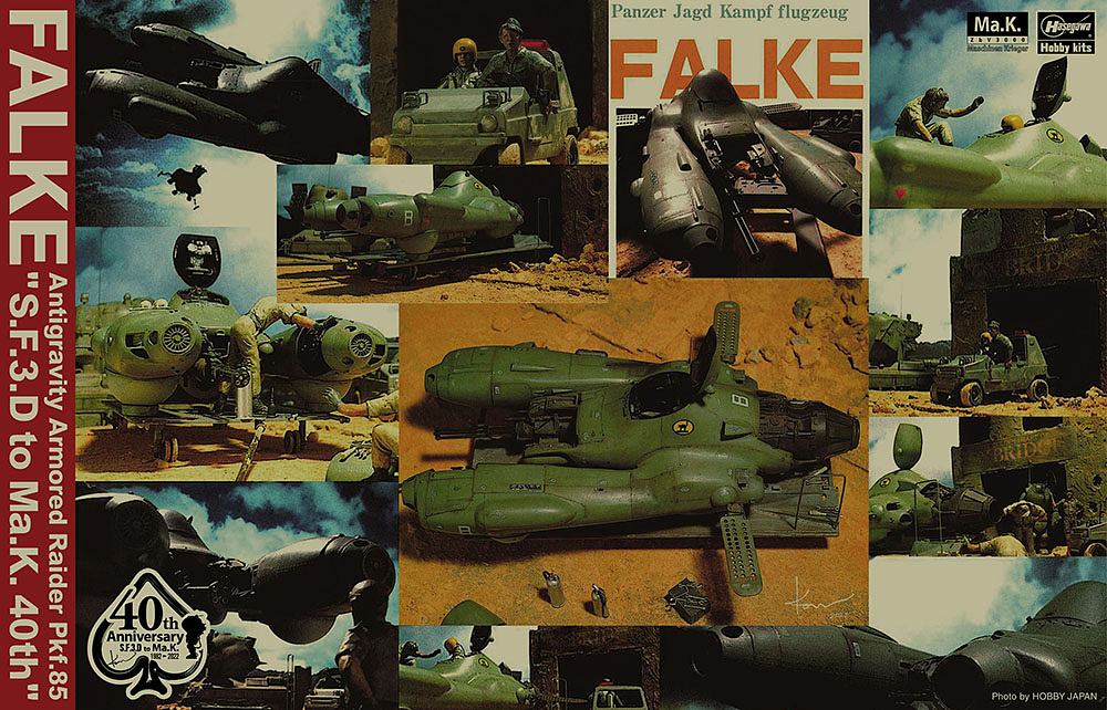 Hasegawa Maschinen Krieger 1/20 Armored Raider Pkf.85 Falke Ma.K. 6412