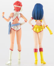 Load image into Gallery viewer, Hasegawa 1/300 Dirty Pair Kei &amp; Yuri w / Lovely Angel CW24 64524