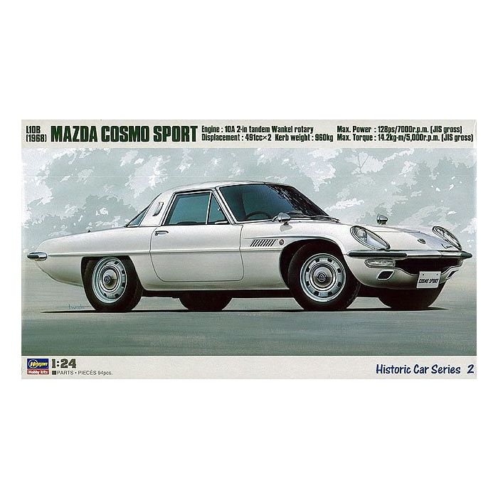 Hasegawa 1/24 Mazda Cosmo Sport L108 1968 21102 – Burbank's House