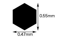 Load image into Gallery viewer, Hasegawa Modeling Mesh 43 Square 0.55mm x 0.47mm PA-43