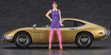 Load image into Gallery viewer, Hasegawa 1/24 Toyota 2000GT 1967 w/ 60s Girl Model FIgure 52333