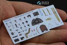 Load image into Gallery viewer, Quinta Studio 1/48 Interior 3D Decal US F4U-1D Corsair (Tamiya) QD48108