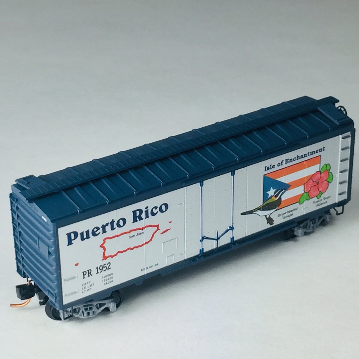 Micro-Trains MTL N Special Run Puerto Rico 40' Box Car NSC0602 BSB307