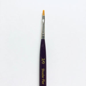 Dynasty Micron Paint Brush Shader Flat 2/0 26611