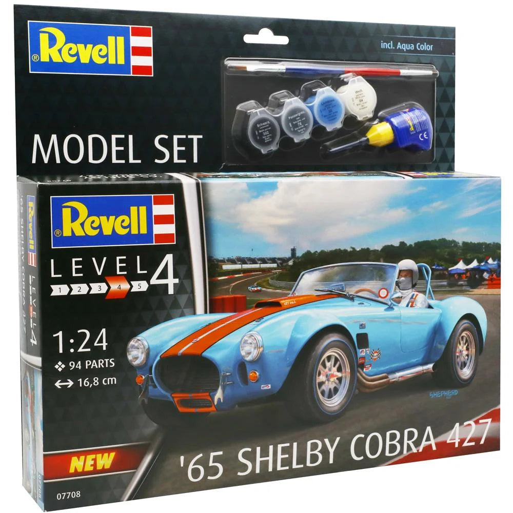 Revell Model Set 1/24 Shelby Cobra 1965 67708 – Burbank's House of Hobbies