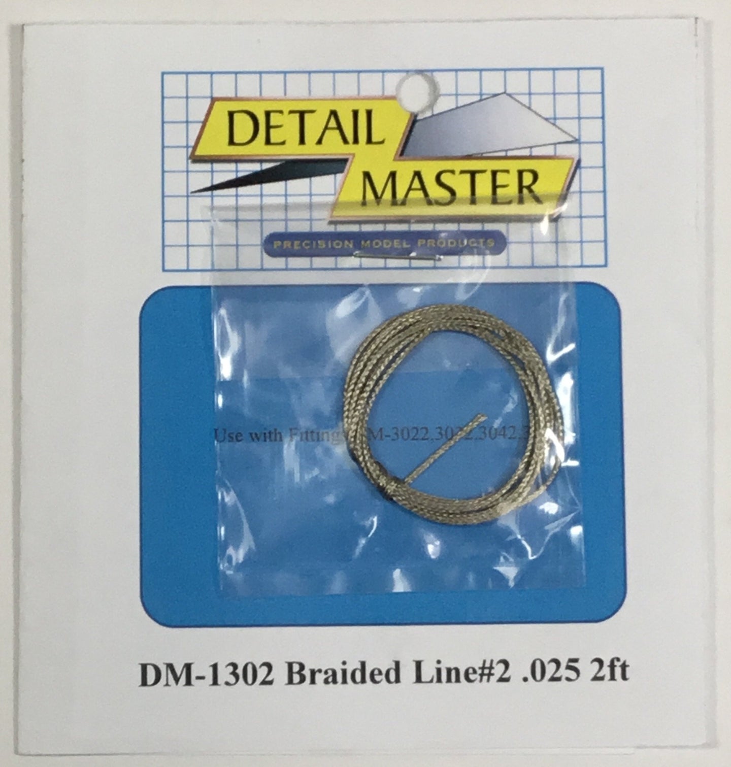 Detail Master 1/24 - 1/25 Braided Line #2 0.025