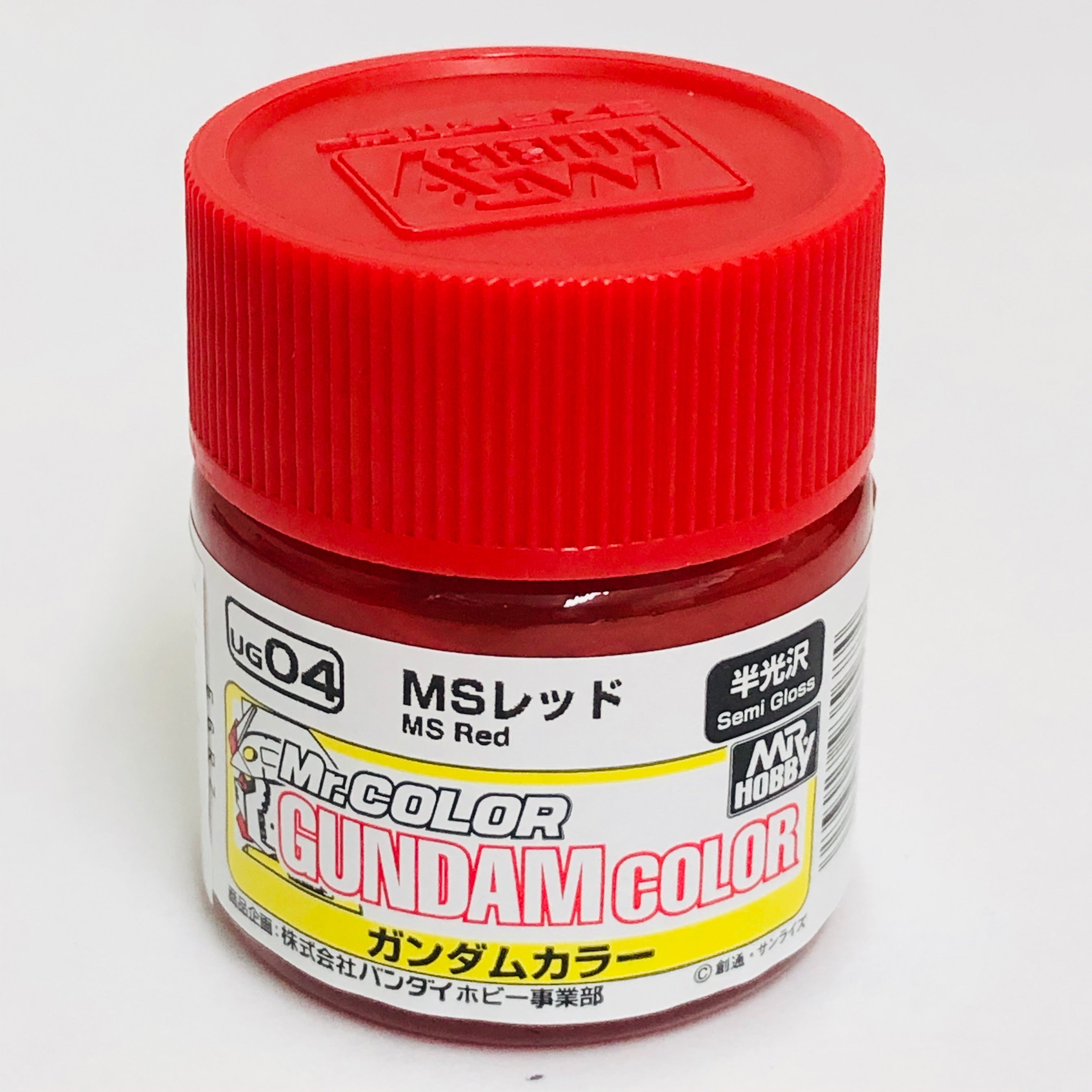 Mr. Hobby Lacquer UG04 Mr Color Gundam MS Red Semi-Gloss 10ml