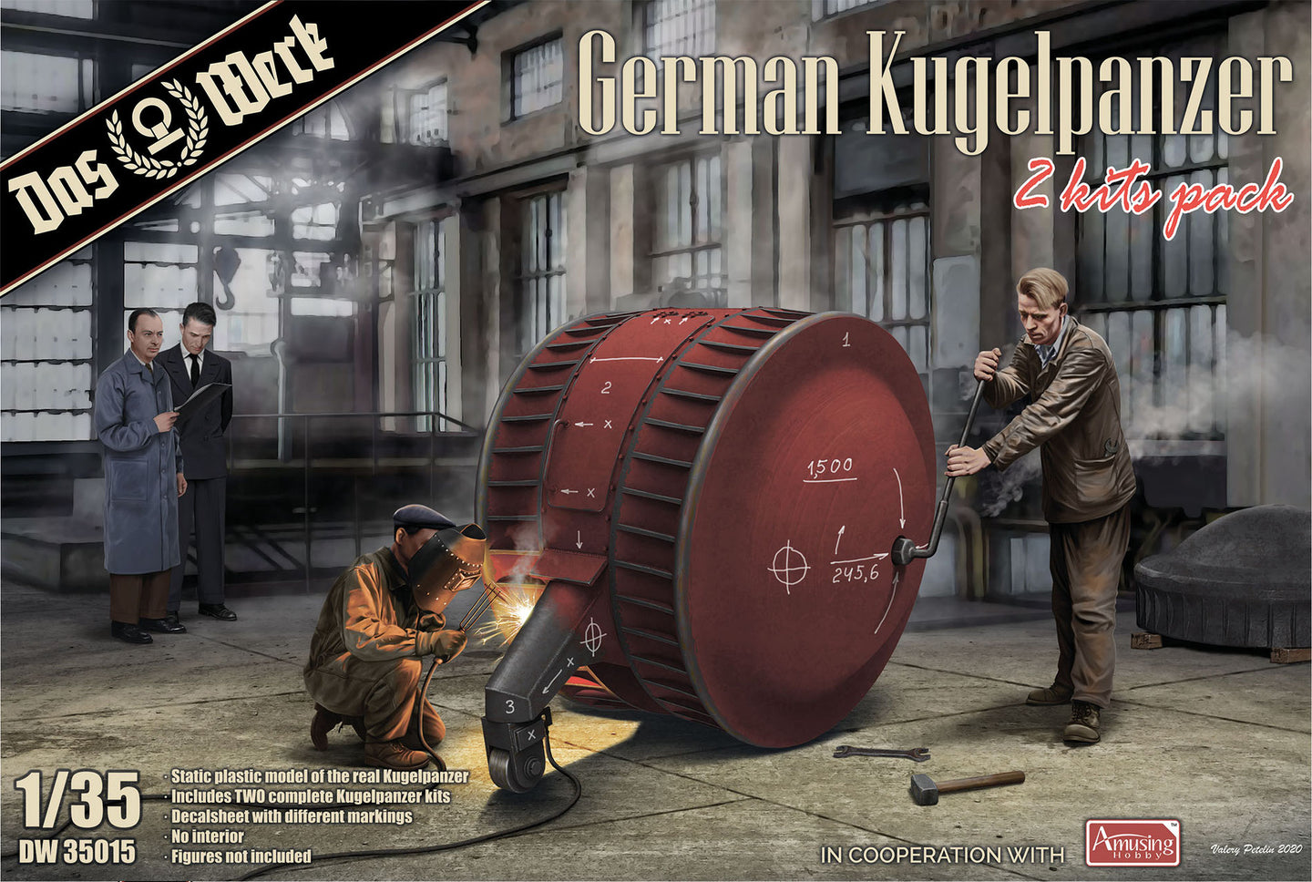 Das Werk 1/35 German Kugelpanzer (2) 35015