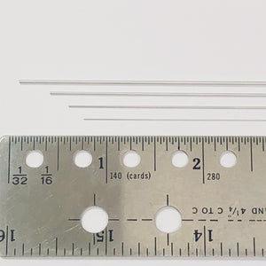 Albion SFT4 Slide Fit Aluminium Micro Tubing 0.3, 0.5, 0.7 & 0.9 mm O.D.