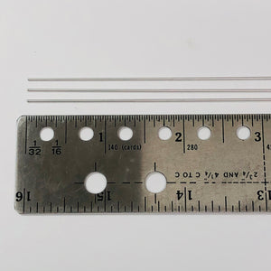 Albion MAT08 Aluminium Micro Tubing 0.8 mm OD x 0.6 mm ID. 3-PACK