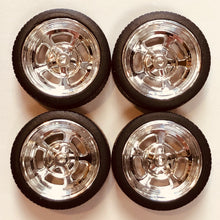 Load image into Gallery viewer, Pegasus 1/24 Rim &amp; Tire Set 2305 "Holli's" 23" Chrome (4)