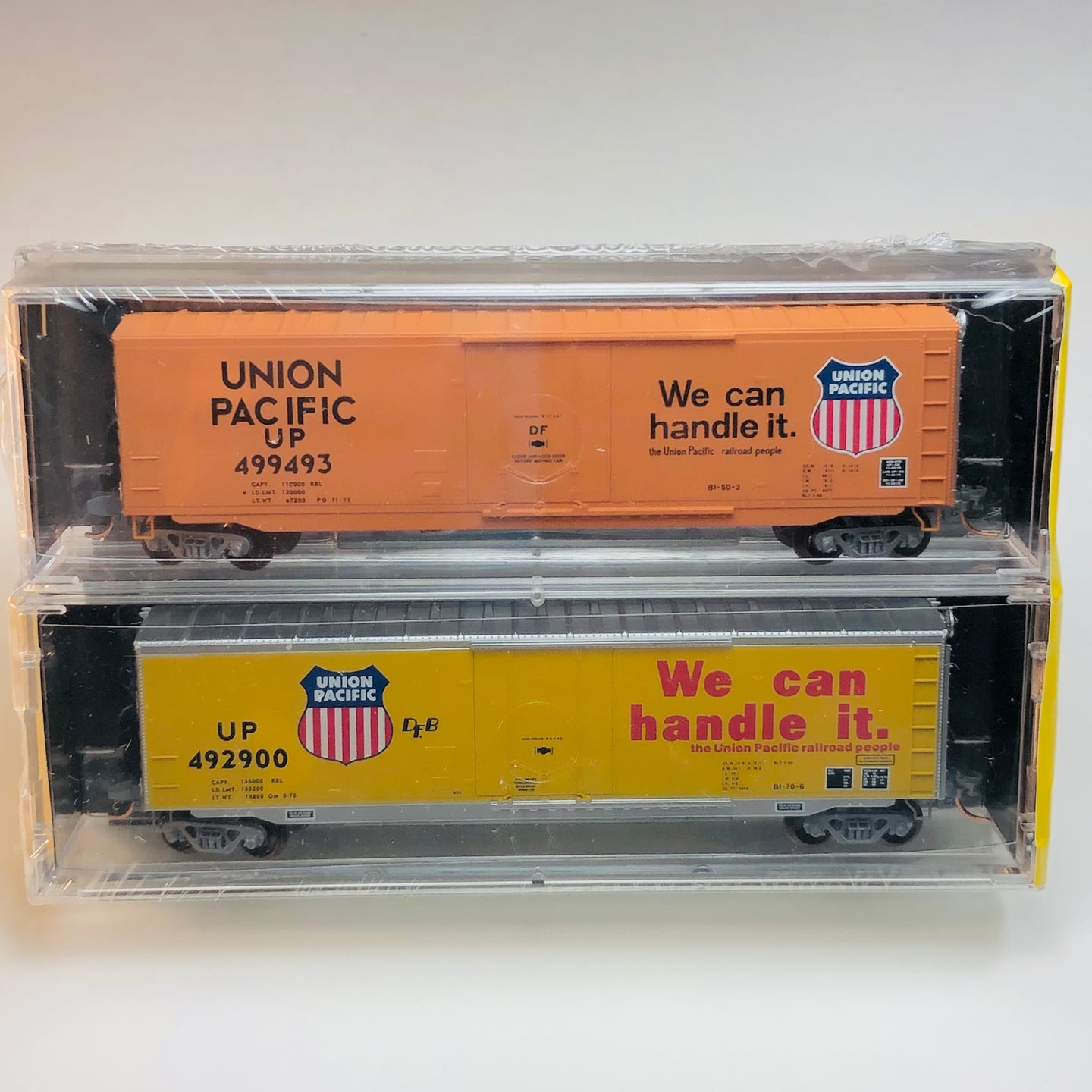 Micro-Trains MTL N NSC 05-44 Union Pacific UP 499493 492900 SoCal 2-Pack BSB633