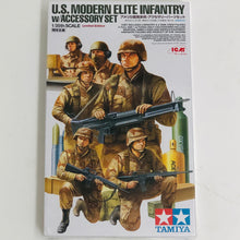 Load image into Gallery viewer, Tamiya 1/35 US Modern Elite Infantry W/Accessory Set 89772