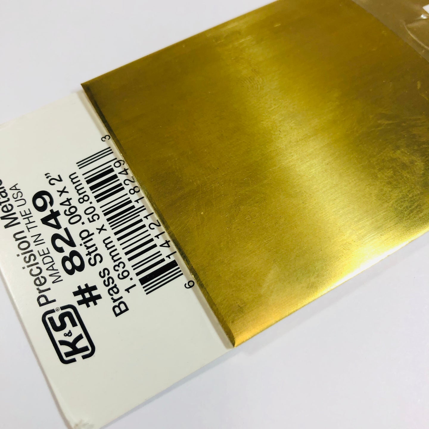 K&S 8249 Brass Strip 0.064