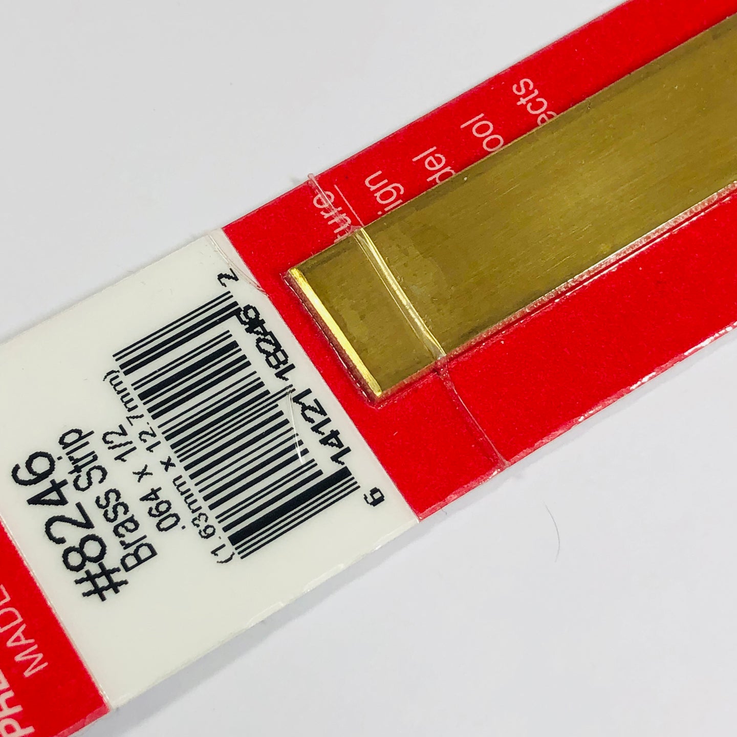 K&S 8246 Brass Strip 0.064
