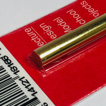 Load image into Gallery viewer, K&amp;S 8166 Solid Brass Rod 3/16" (4.76mm) x 12"