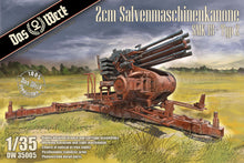 Load image into Gallery viewer, Das Werk 1/35 German 2cm Salvenmaschinenkanone 35005