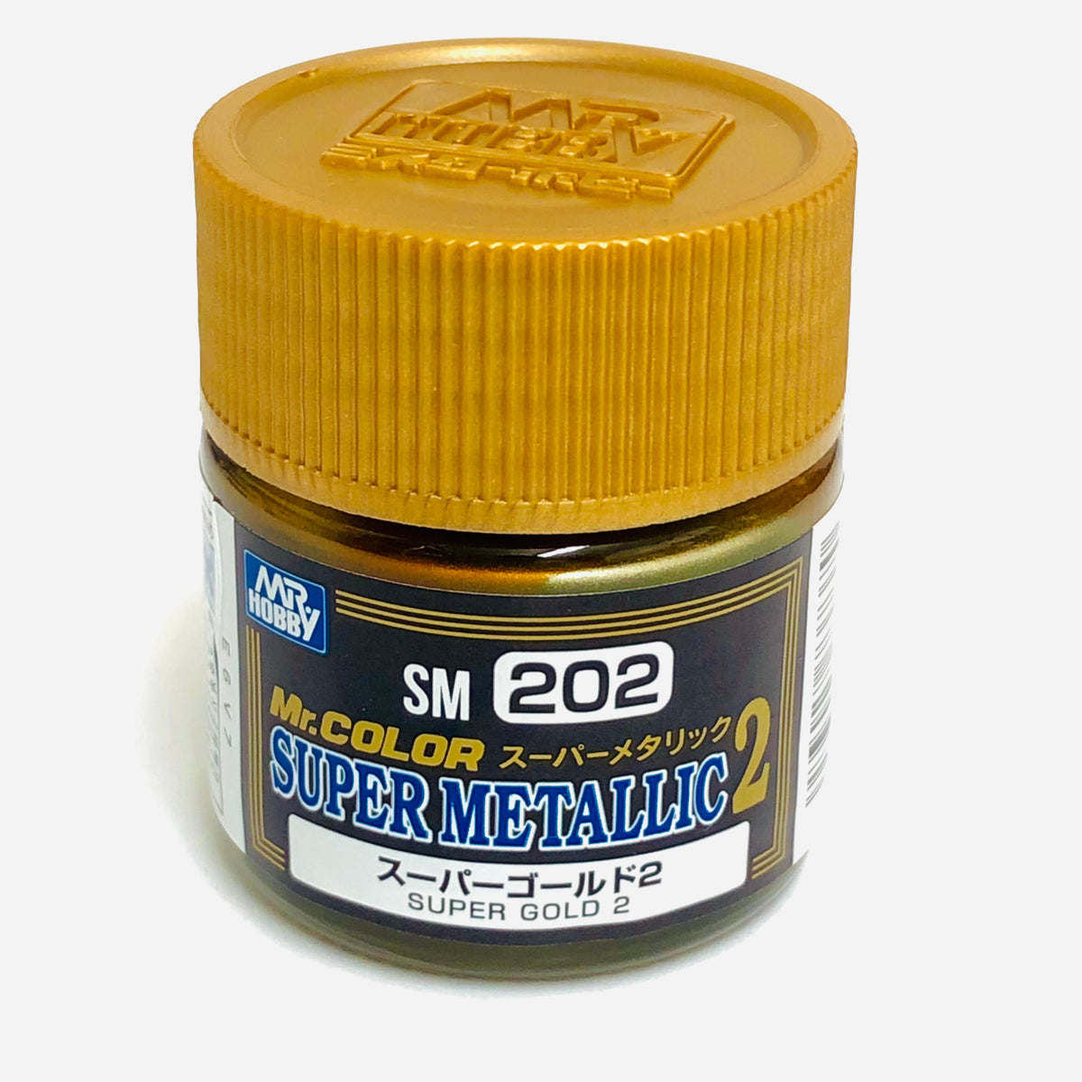 Mr. Hobby Mr Color SM202 Super Metallic Super Gold 10ml – Burbank's ...